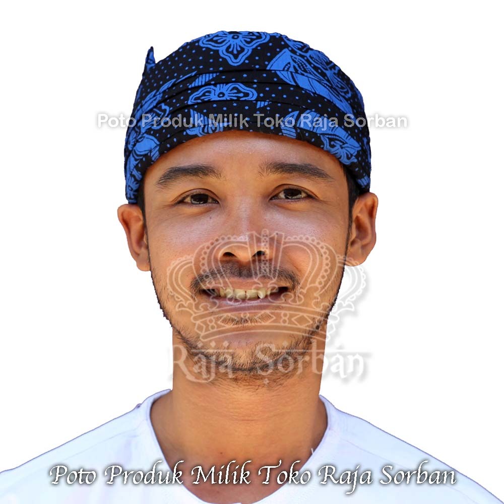 Iket Sunda Candra Sumirat Batik Baduy Kanekes Ikat Udeng Premium - Blangkon Sunda CANDRA SUMIRAT