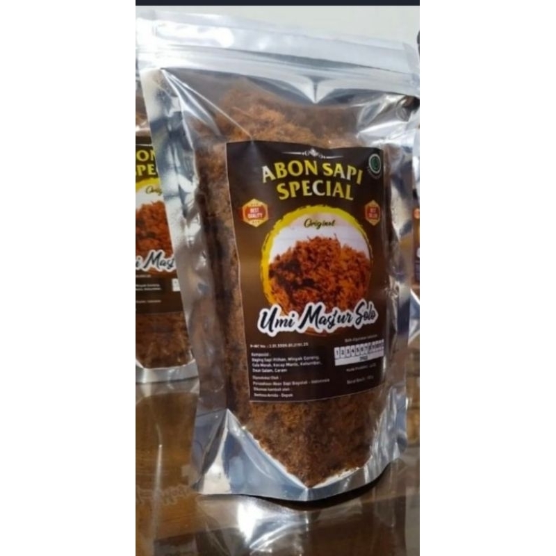 

Abon Sapi Special Original Umi Mastur Solo 160 gram