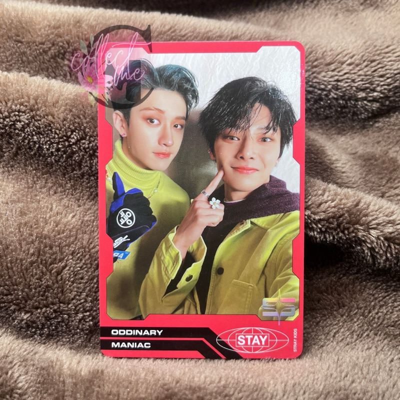 [SKZ] Oddinary Bang Chan IN Trading Unit Card Red Border