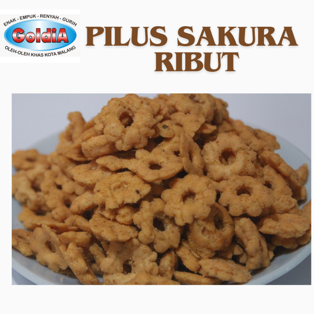 

RIBUT // PILUS SAKURA SNACK KILOAN 250 GR