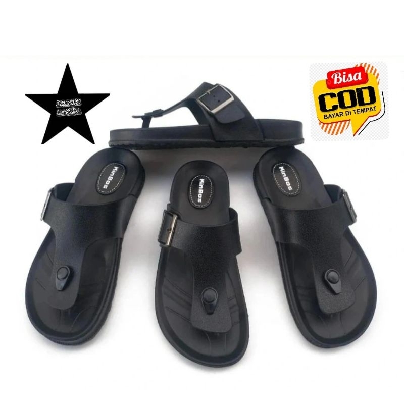 Sandal Jepit KinBos Karet Kasual empuk dan ringan dipakai