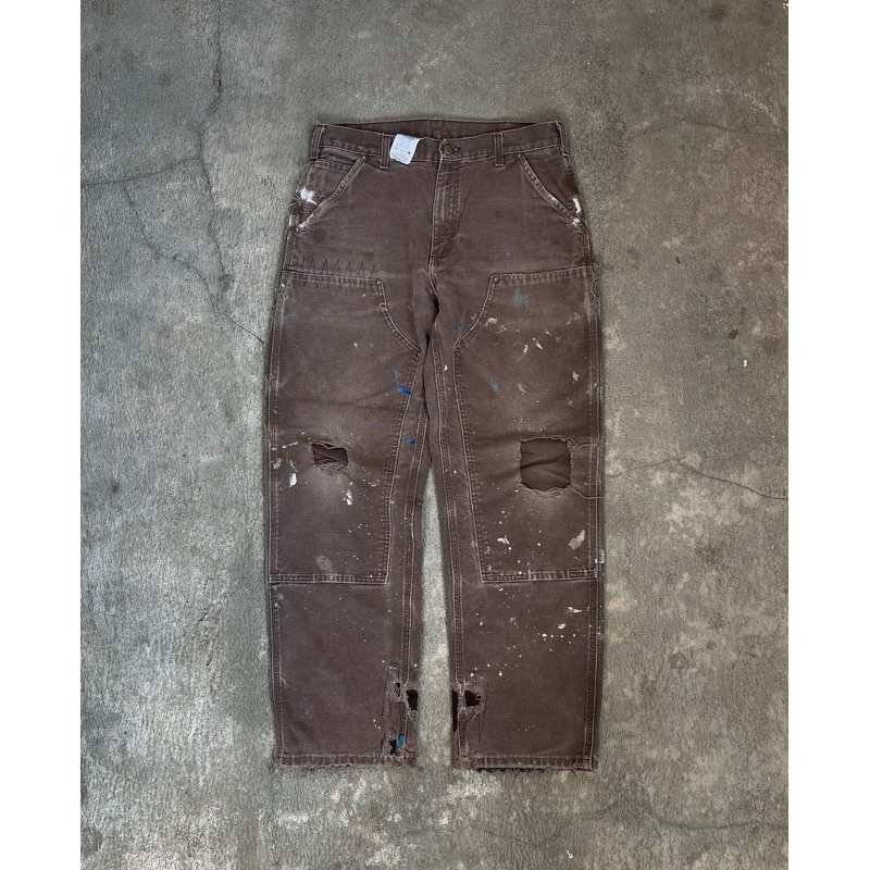 carhartt Double knee Dark Brown