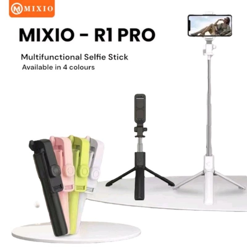 MIXIO - R1 PRO TRIPOD/ TONGSIS 3in1/ TONGSIS WIRELESS TRIPOD 360° BT