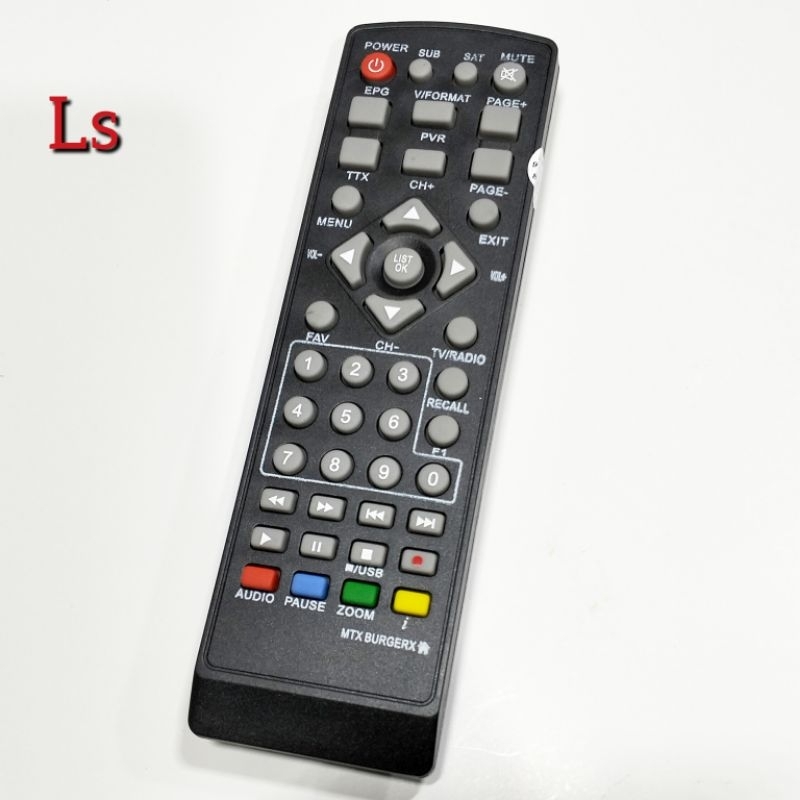 Remot set top box D-color.  tanpa seting LANGSUNG KONEX