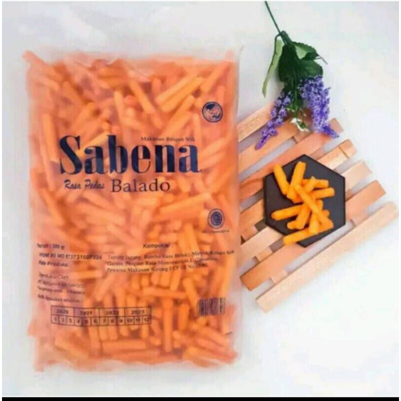 

Cemilan Sabena Stik balado 360g