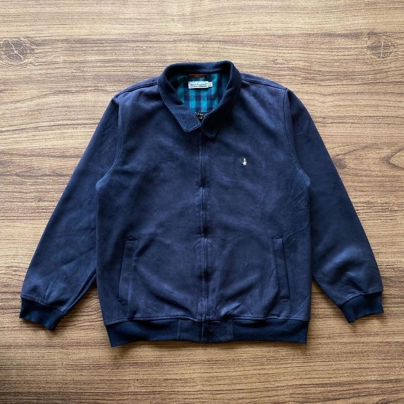 HUSH PUPPIES HARRINGTON SUEDE JACKET