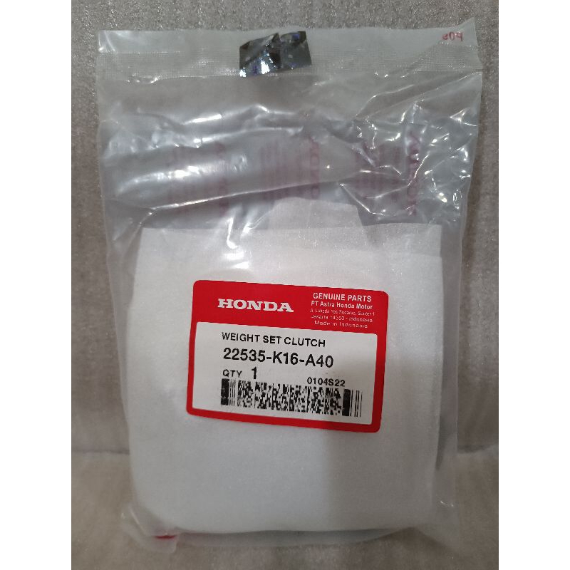 Kampas Ganda ori , Ganda kopling only set K16 Scoopy esp