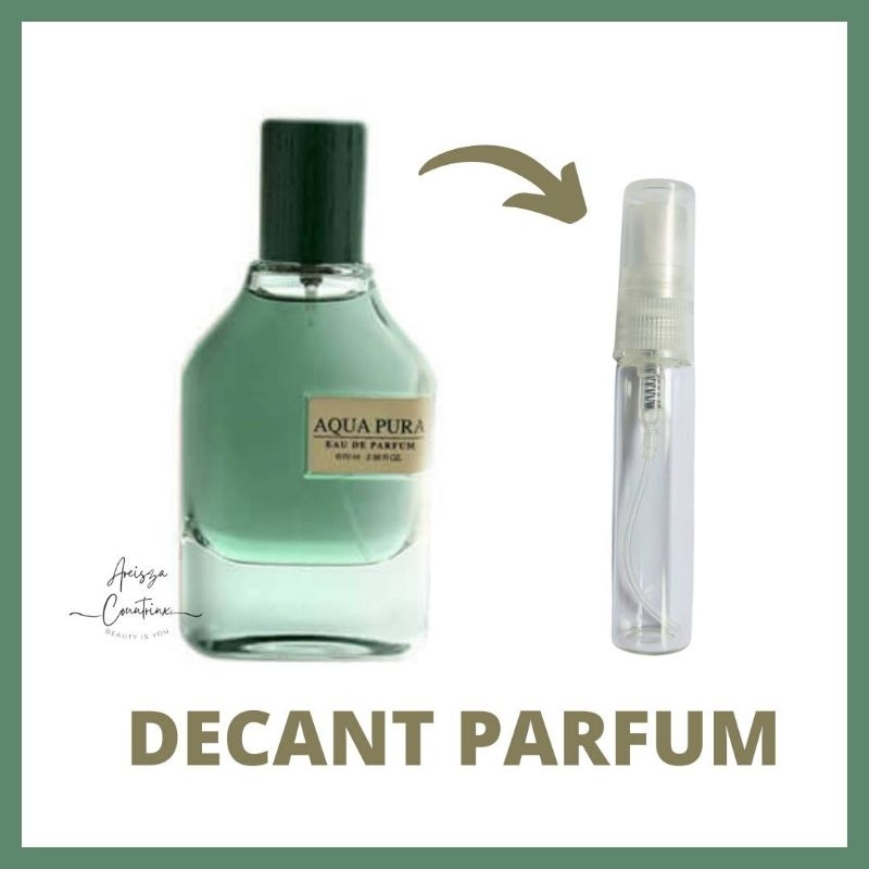 DECANT Fragrance World AQUA PURA