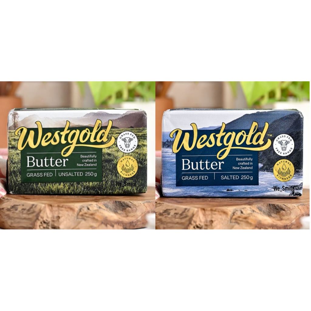 

Westgold New Zealand Unsalted / Salted Butter 250 Gr