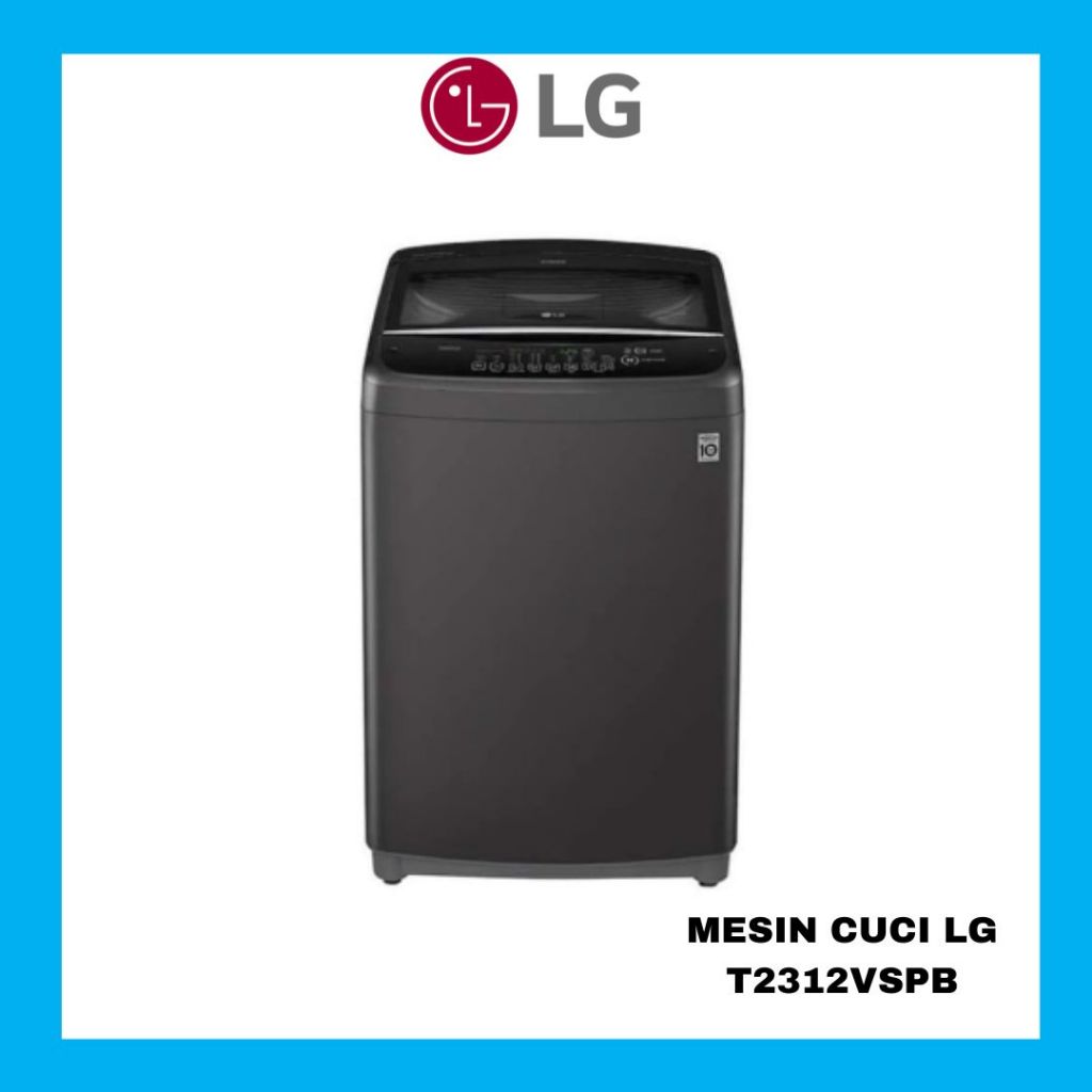 MESIN CUCI LG T2312VSPB MESIN CUCI TOP LOADING 12kg