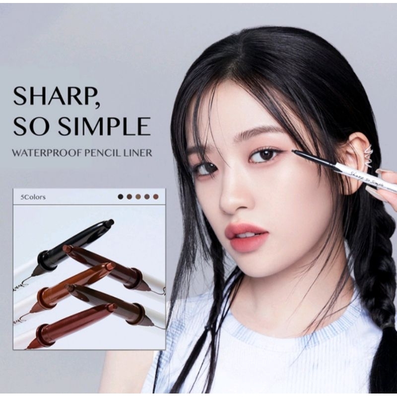 CLIO WATERPROOF PENCIL LINER ORI EYELINER EYE LINER BROWN MAKEUP MAKE UP