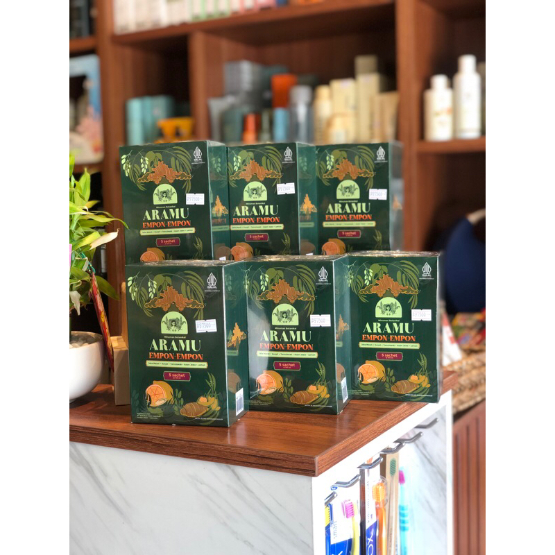 

Aramu Empon-empon | Jamu Praktis Siap Minum isi 5 sachet