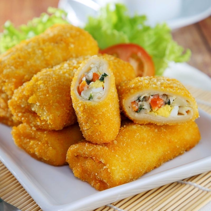 

Risoles Frozen (Ragout Sayur Telur/Ayam Bombay/Sosis Keju Mayo)