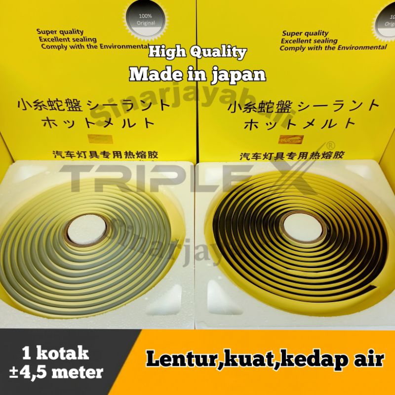 lem mika motor mobil headlamp pintu doortrim speaker odol karet ecer butyl tape sealant adhesive hea