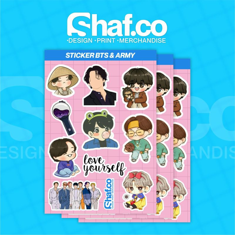 

STICKER PACK BTS/ARMY LUCU VIRAL