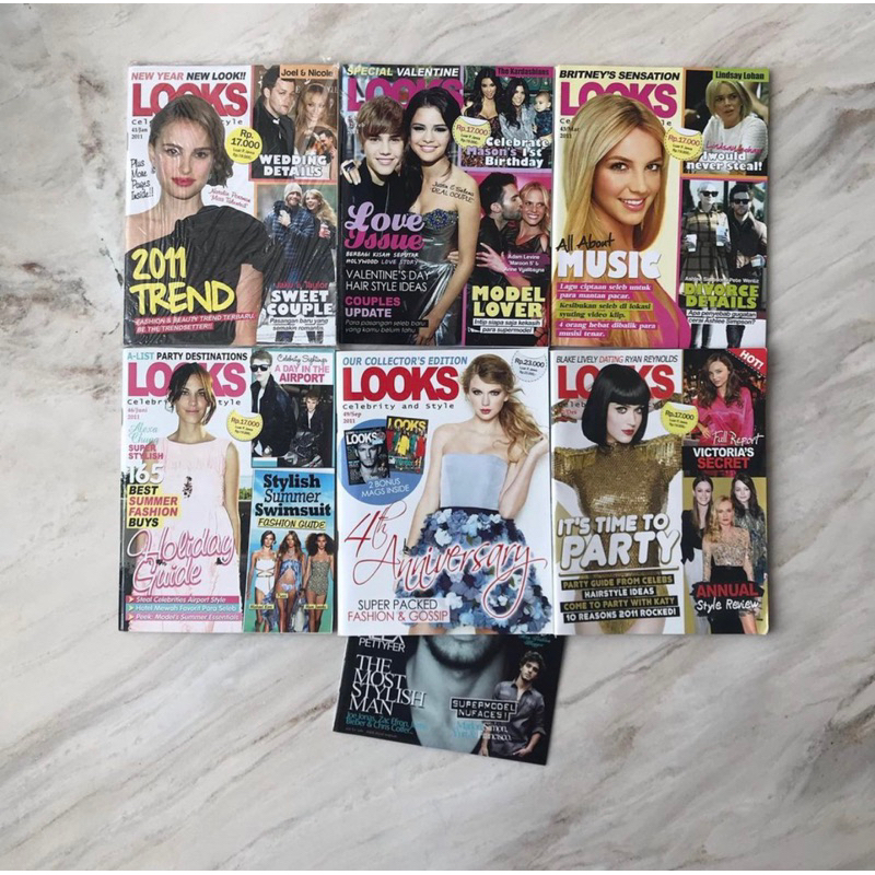 Preloved Majalah LOOKS 2011 / LOOKS Magazine 2011