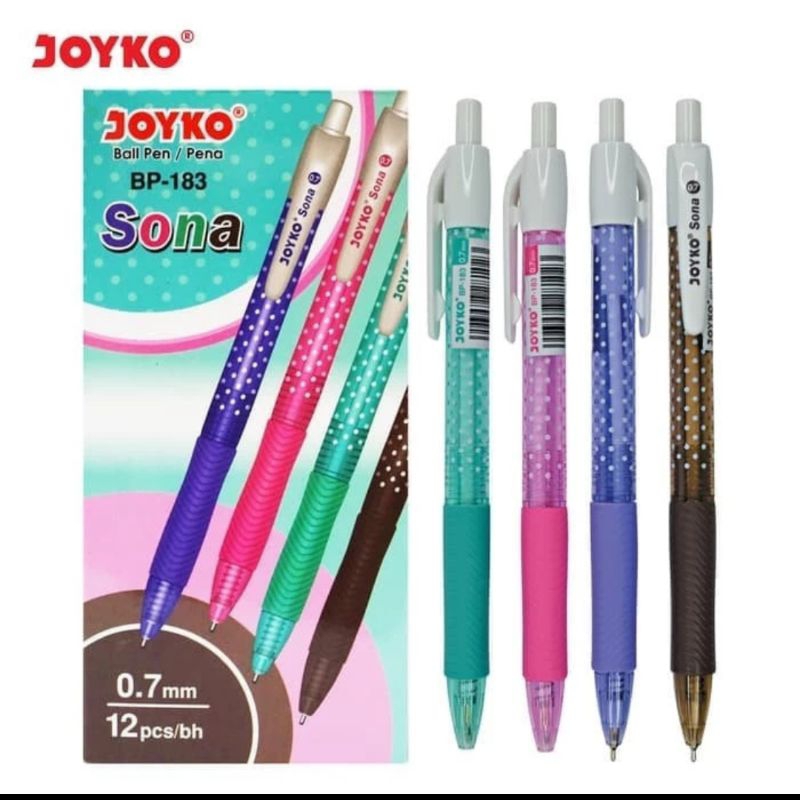 

Ball Pen Pulpen Pena Joyko BP-183 Sona 0.7 mm