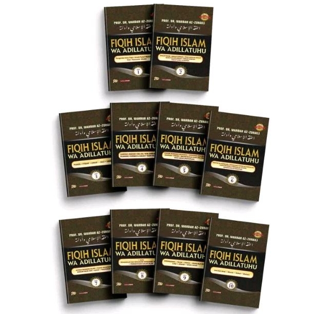 1 Set Fiqih Islam Wa Adillatuhu (10 Jilid) - Prof. Dr. Wahbah Zuhaily