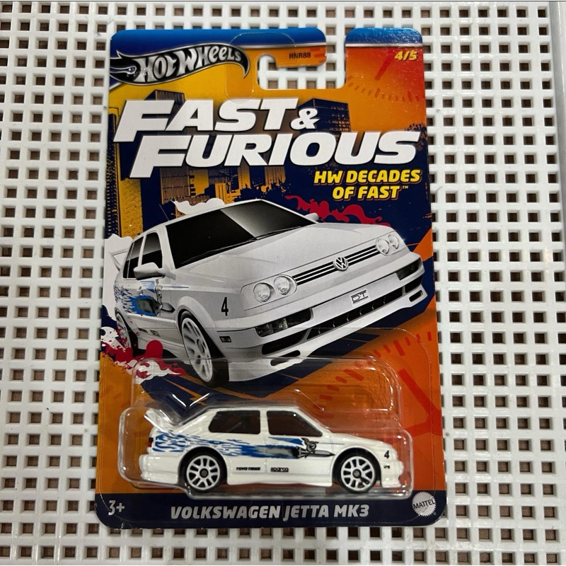 hotwheels FNF volkswagen jetta MK3
