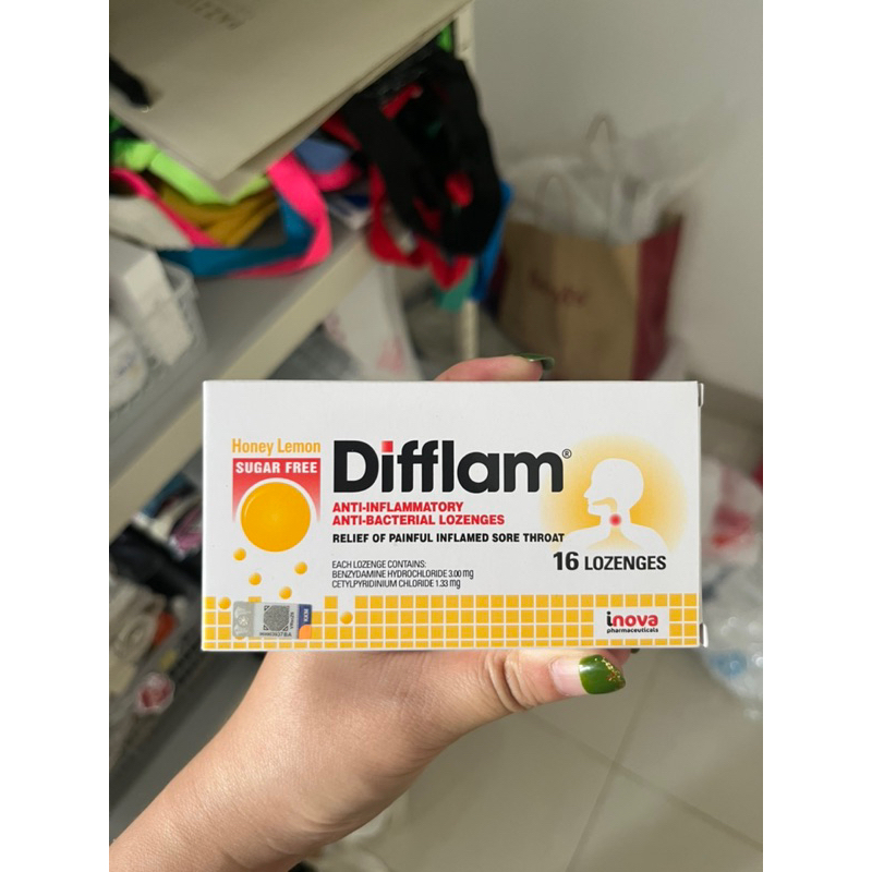 

READY | difflam anti-inflammatory lozenges honey lemon (malaysia)