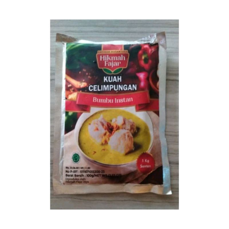 

Hikmah Fajar Bumbu Kuah Celimpungan 100gr