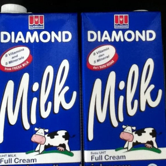 

Susu Diamond Full Creeam / Low fat 1kg susu UHT