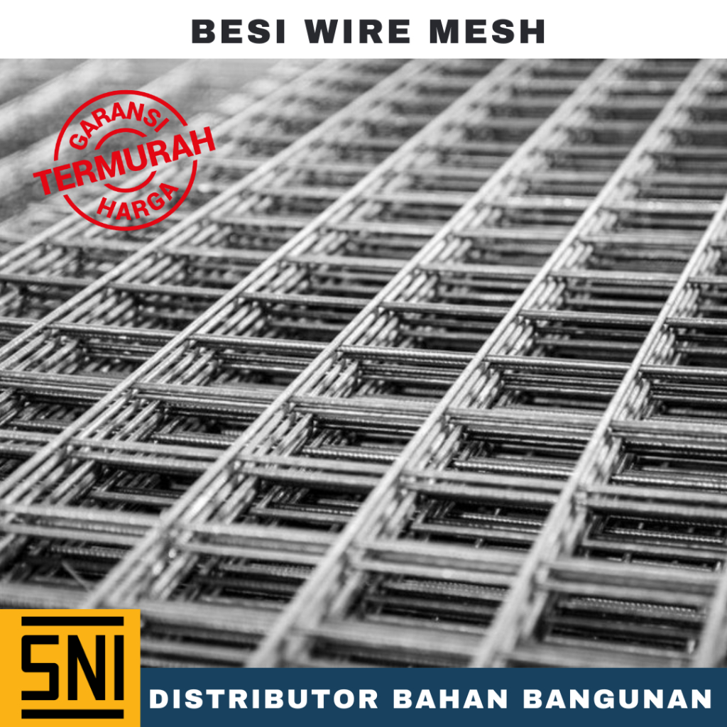 Besi Wiremesh Besi Cor Dak Beton M6 M8 M10