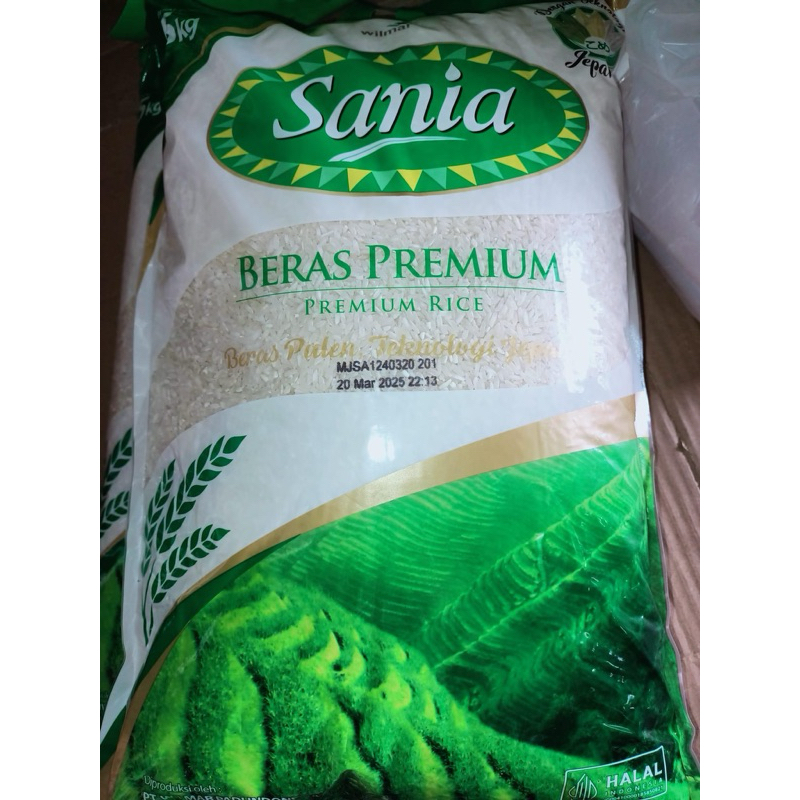 

Beras Premium Sania 5 kg
