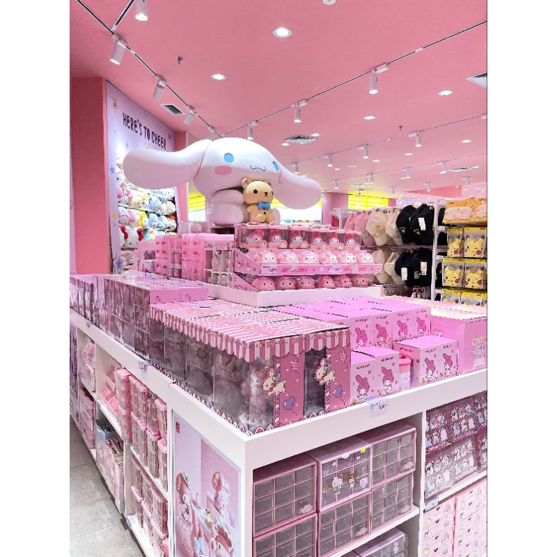 SANRIO X MINISO/Aksesoris/squishy/tas/totebag/melody/kuromi/cinnamorol