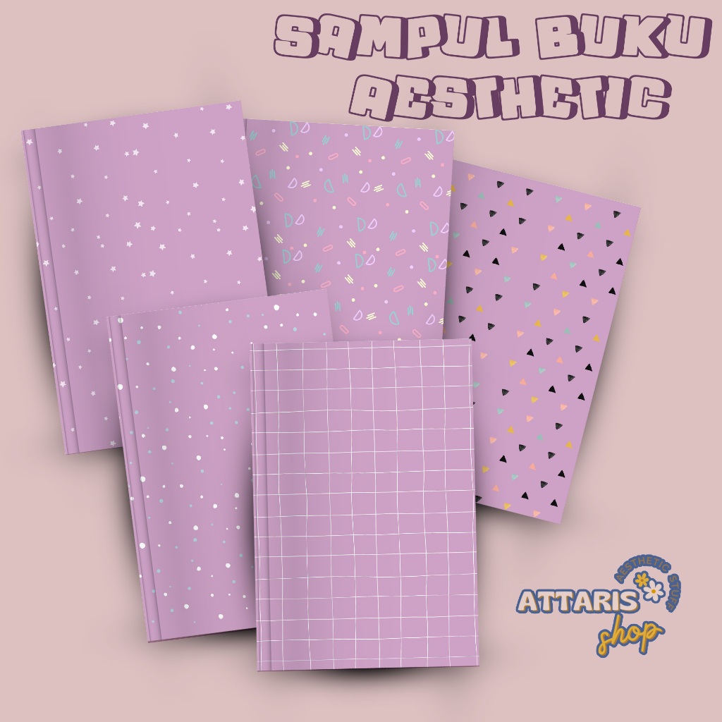 

SAMPUL BUKU AESTETIK | LYLAC SAMPUL BUKU TULIS BIGBOSS SIDU KIKI | BOOK COVER AESTHETIC | LILAC FIZZ SERIES