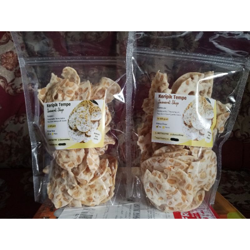 

Keripik tempe 200 gr