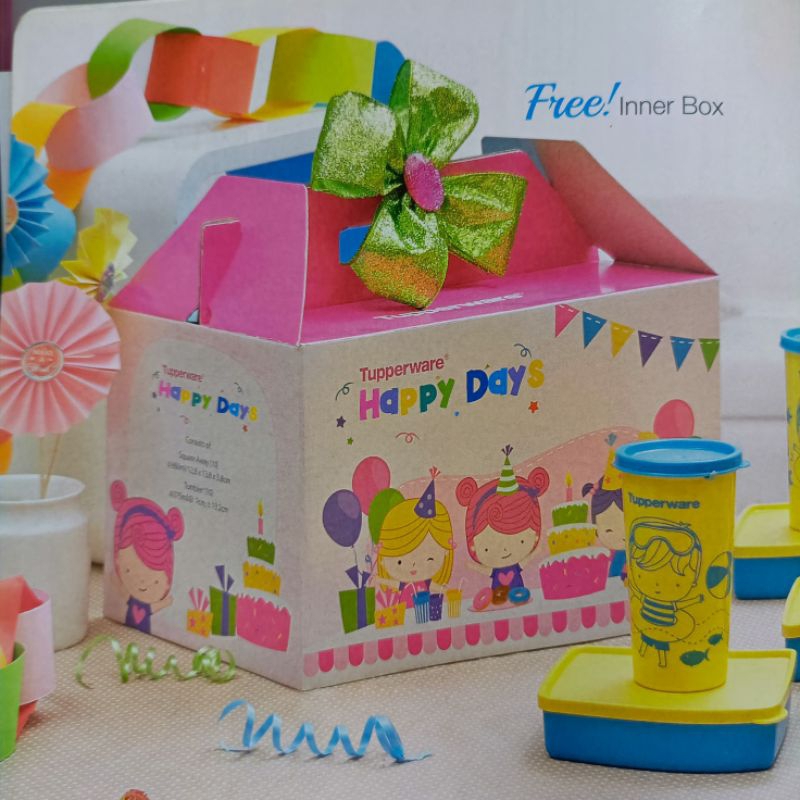TUPPERWARE 100% ORI Happy Days