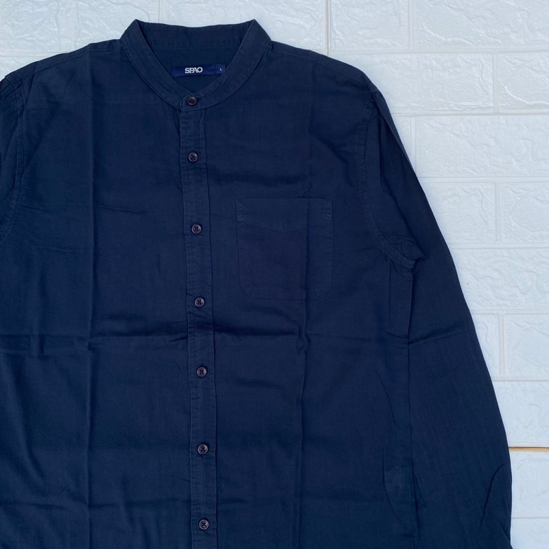 Kemeja Shanghai SPAO Navy