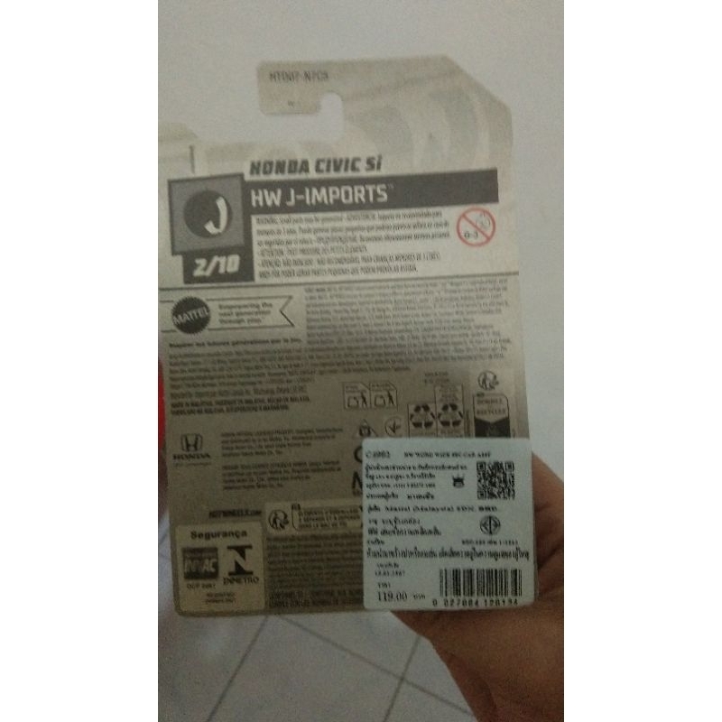 HotWheels Honda Civic Si