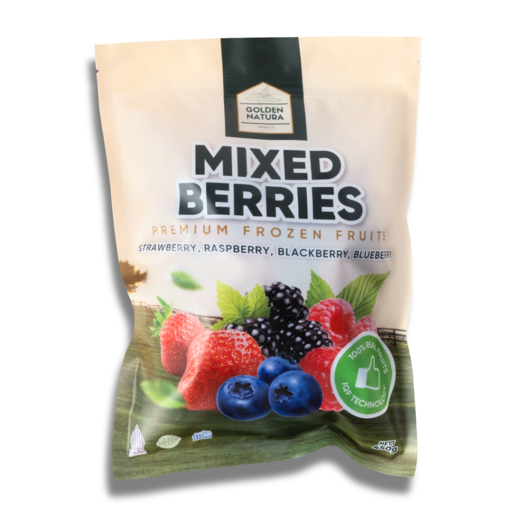 

Golden Natura Indonesia - Mixed Berries | Premium Frozen Fruits