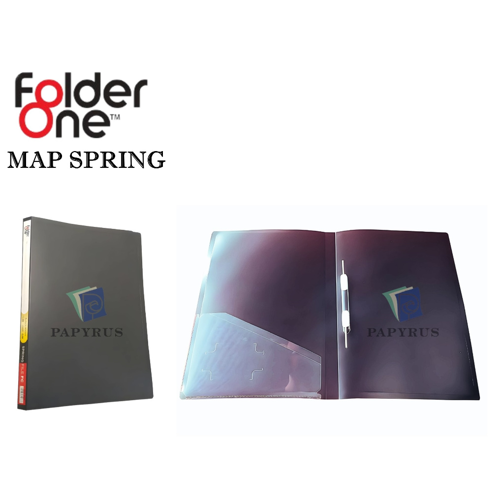 

MAP SPRING / MAP SNELHECTER / SPRING FILE FOLDER ONE HITAM