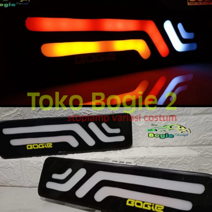 Lampu Led Rem Panther / Traga pickup Costum Sein Kedip