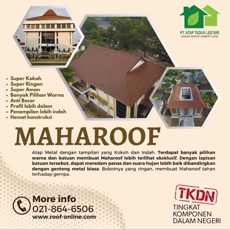 Atap Metal - MAHAROOF