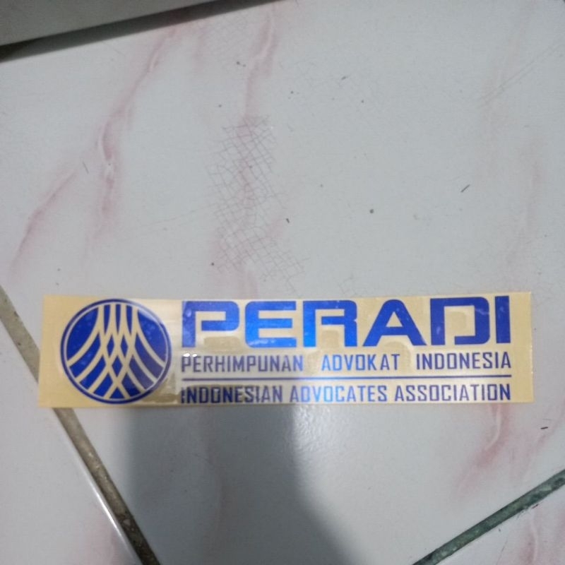 

Stiker Peradi Pintu mobil besar