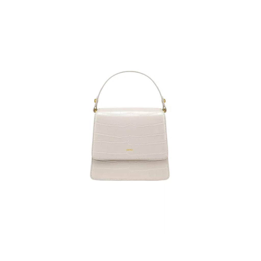 JW PEI The Fae Top Handle Bag - Ivory Croc