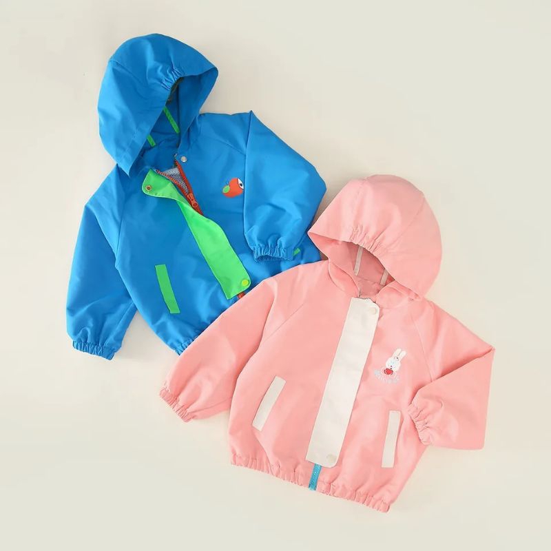 Smoothyears hoodie coach jaket contrast anak laki-laki perempuan jacket anak-anak unisex