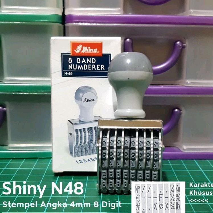 

mg Stempel Manual Angka 8 Dit Shiny 3mm 4mm 5mm N38 N48 N58