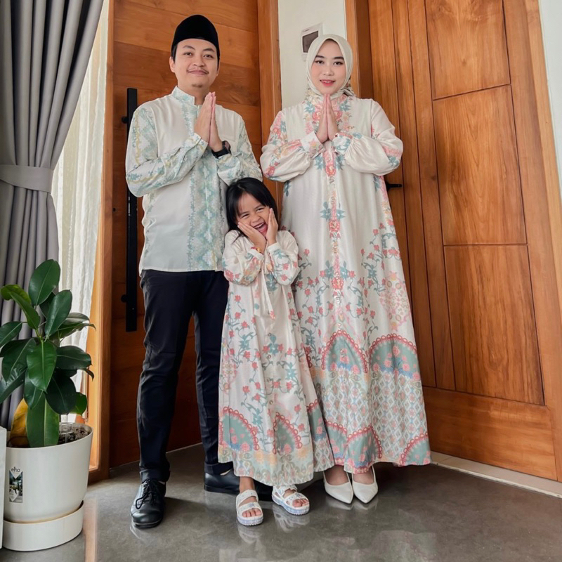 DYN Signature Trina Dress & Erit Koko || Family Set - Fashion Muslim