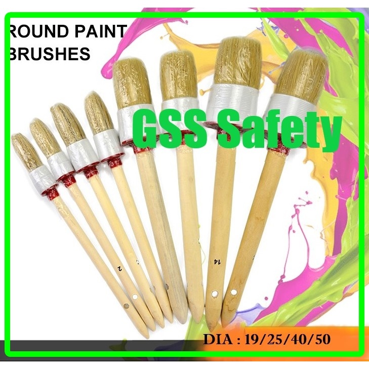 

Round Painting Brush - Kuas Detailing Bulat 19/25/40/50cm IMPA 510136 sd 510138