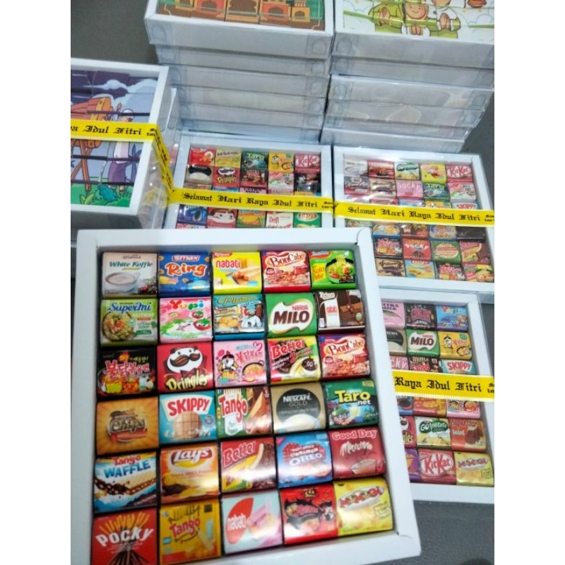 

gift cokelat hampers cute, lucu idul fitri