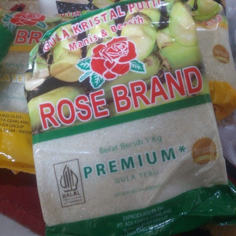 

[PATI, JATENG] GULA KRISTAL PUTIH ROSE BRAND PREMIUM 1 KG
