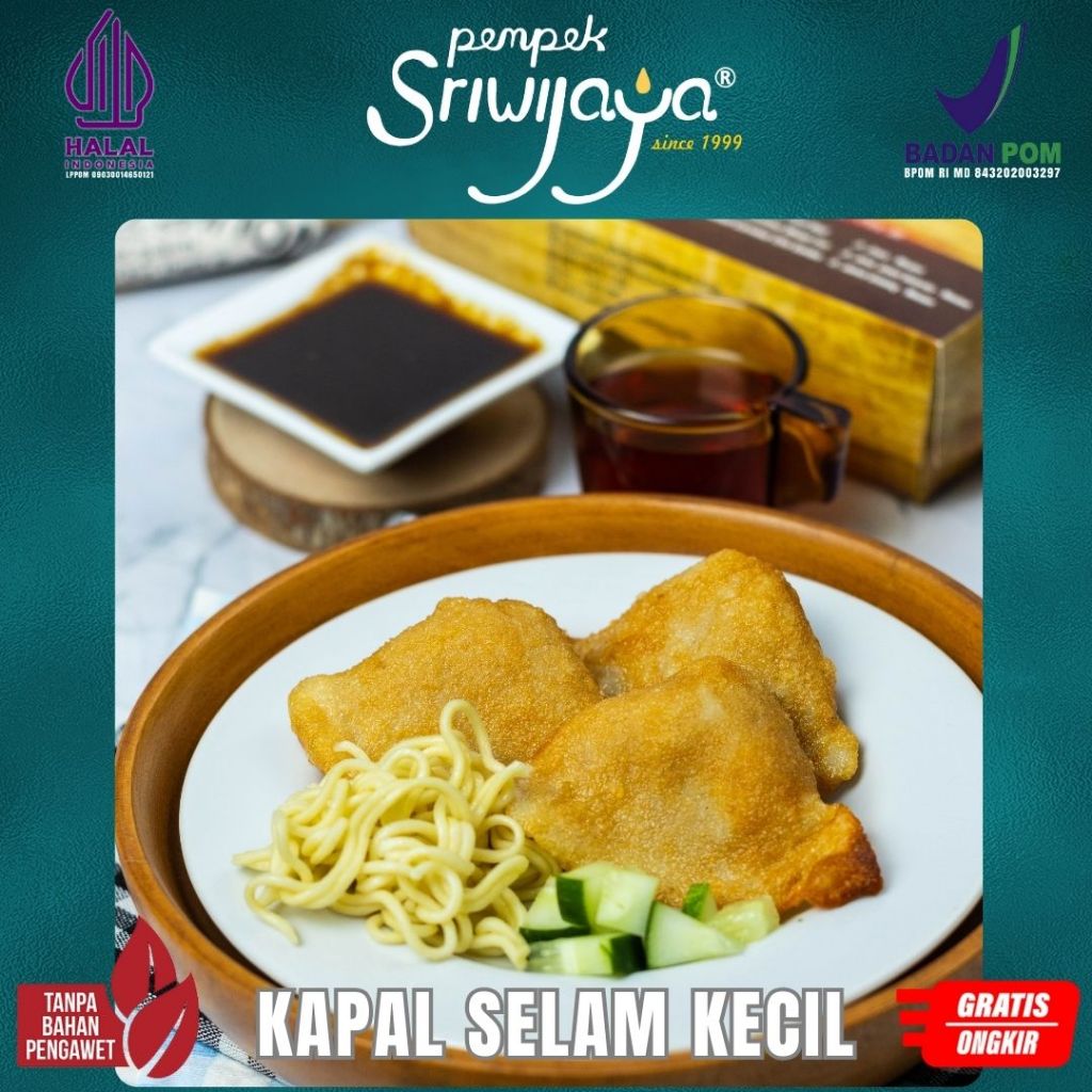 

Pempek Sriwijaya Kapal Selam Mini 15pcs