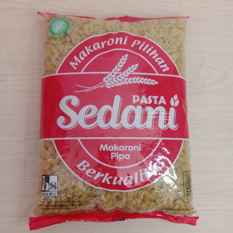 

Pasta Sedani Makaroni Pipa dan Spiral 1 kg