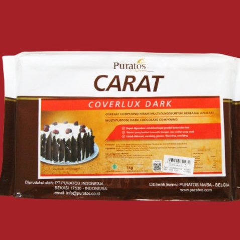 

PURATOS CARAT COVERLUX DARK 1KG, COKLAT BLOK YG BISA DIPARUT