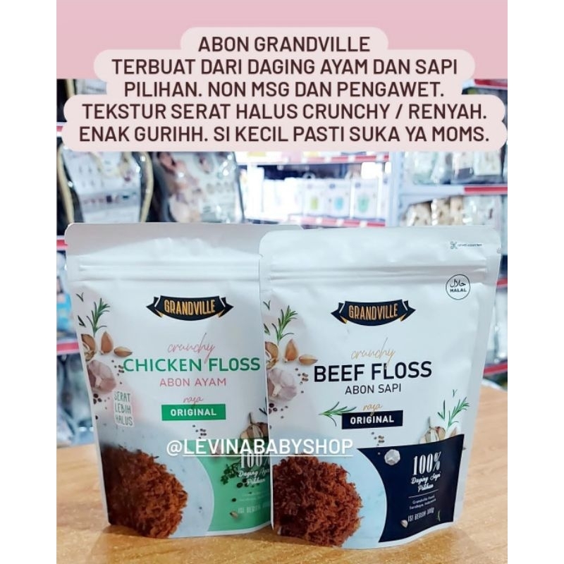 

ABON GRANDVILLE CRUNCHY 100 GR / ABON CIPUNG